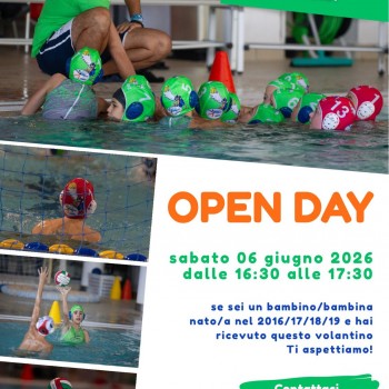 Open Day Pallanuoto.  